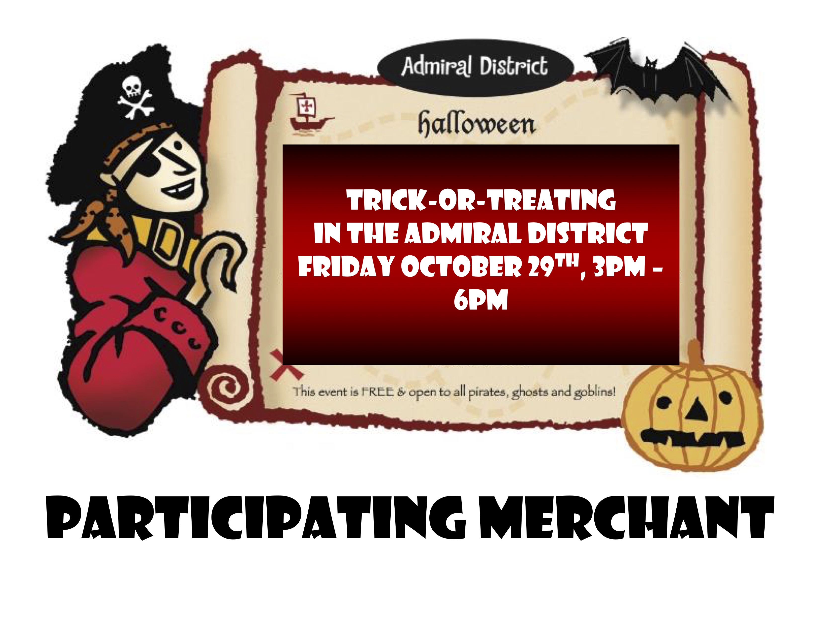 UPDATE! Admiral District businesses reverse course Trick or Treating